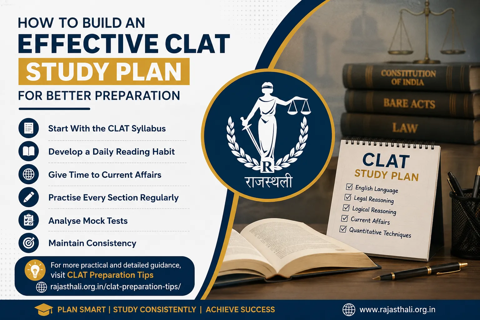 Build an Effective CLAT Study Plan
