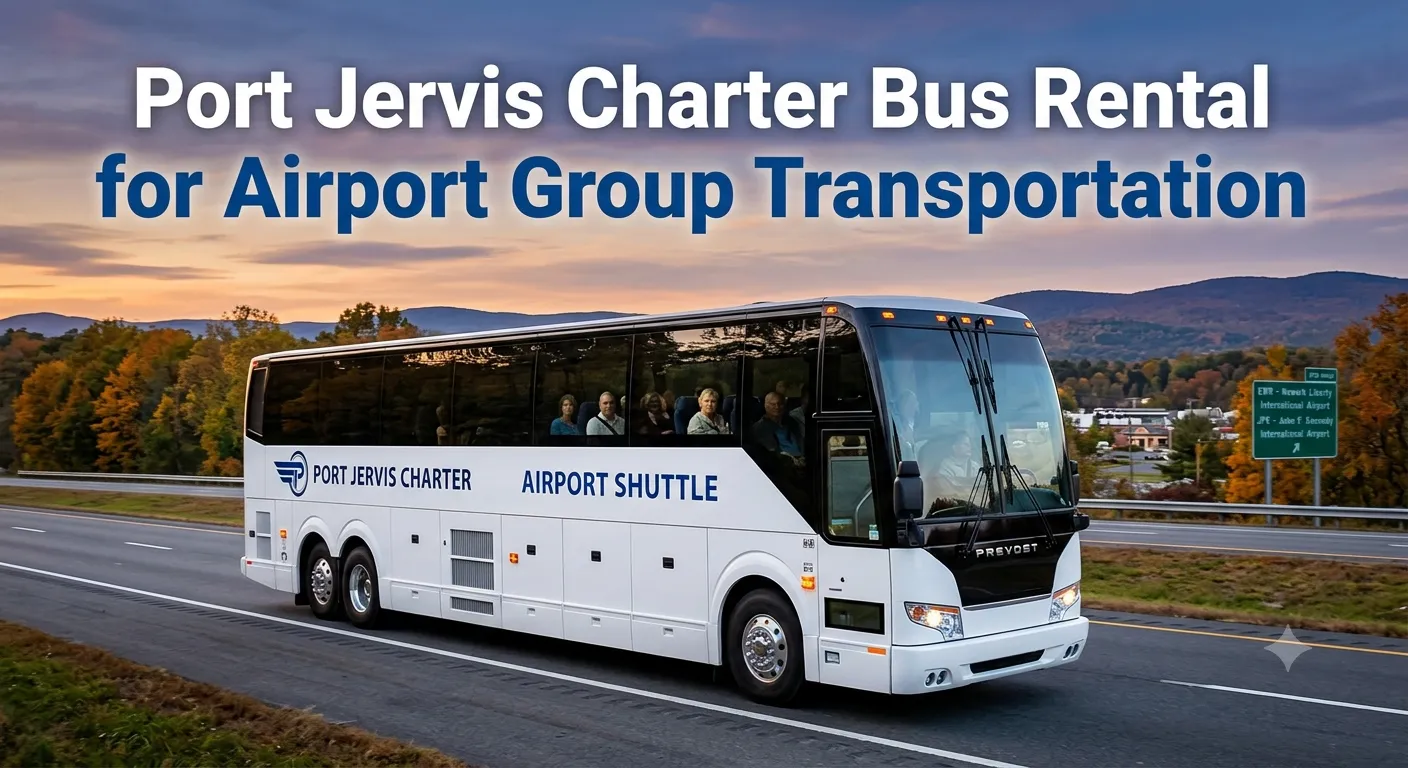Planning Airport Group Transportation From Port Jervis