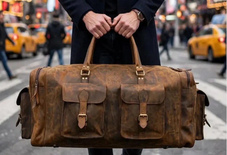 Beyond the Standard Carry-On: My Deep Dive into the VIP Leather Duffle Bag Craze
