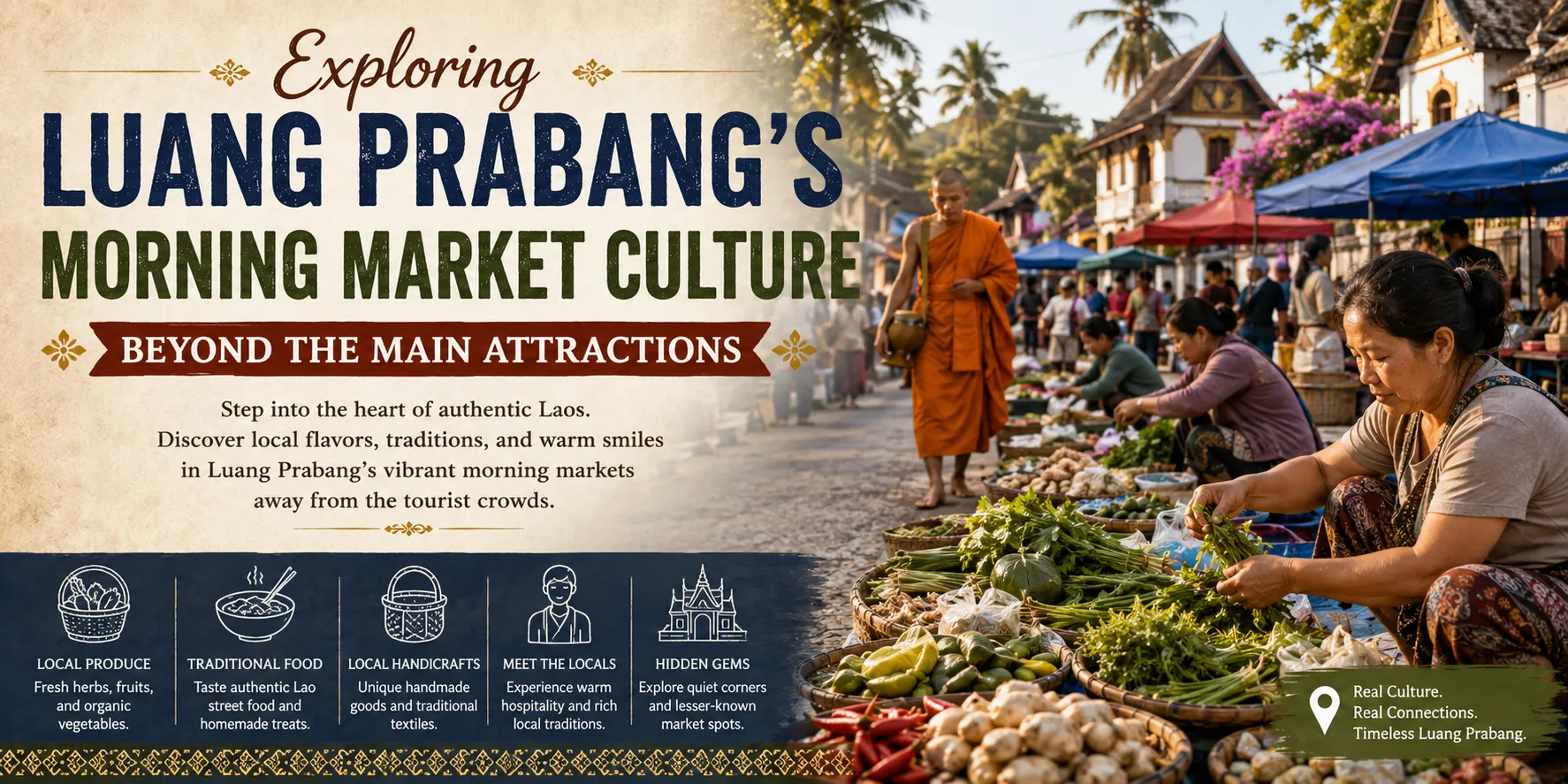 Exploring Luang Prabang's Morning Market Culture Beyond the Main Attractions