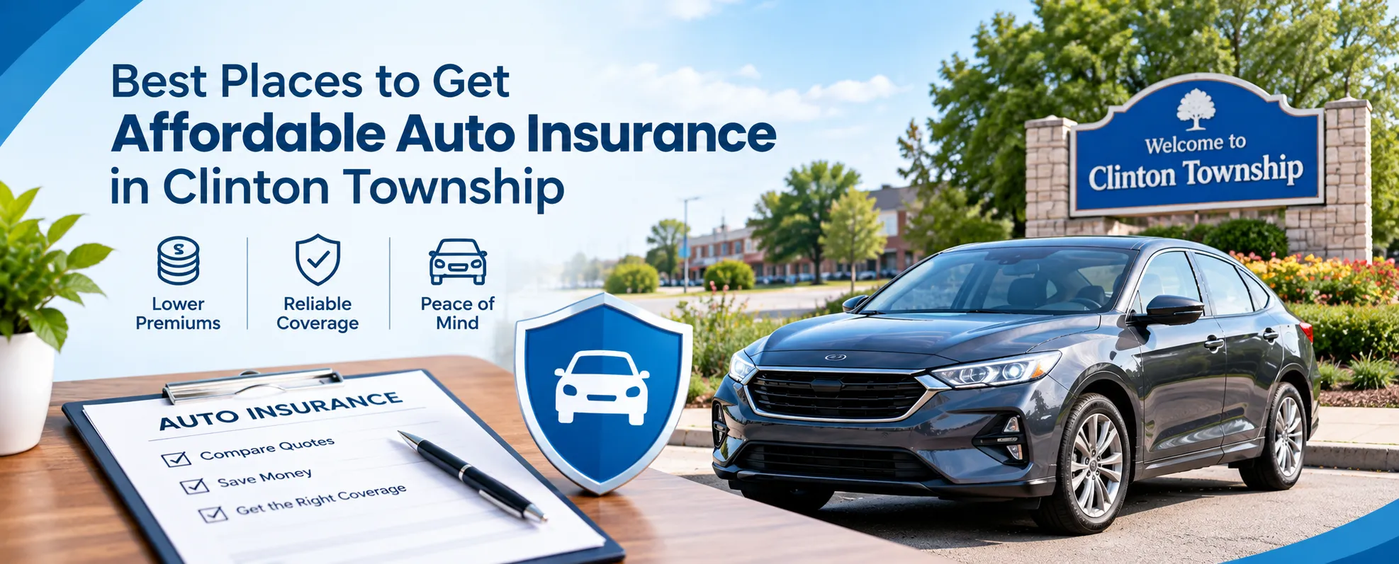 Best Places to Get Affordable Auto Insurance in Clinton Township