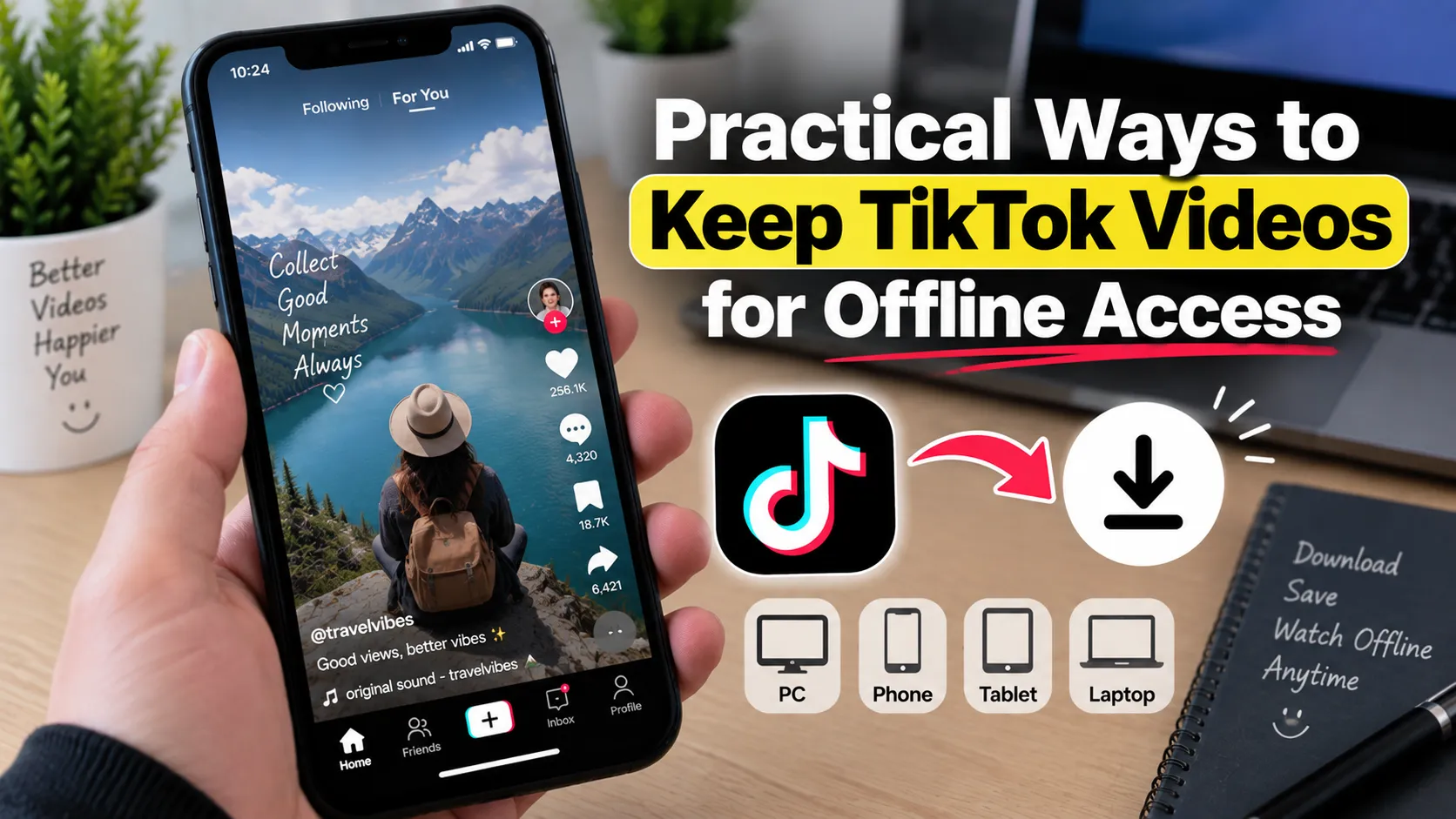 Practical Ways to Keep TikTok Videos for Offline Access