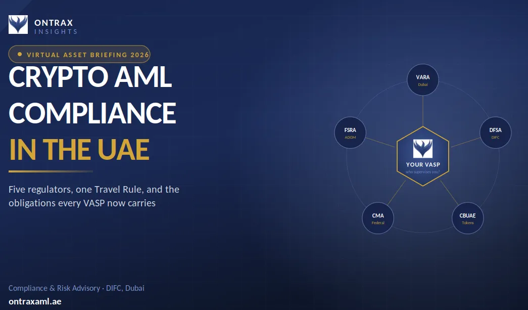 What UAE Crypto Businesses Need to Know About AML Compliance in 2026