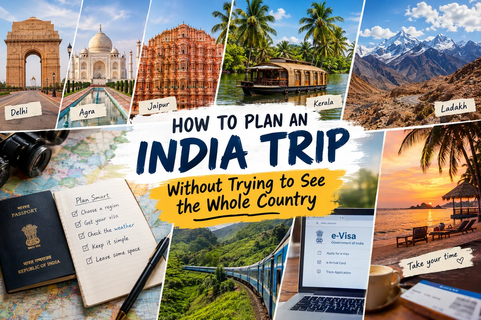How to Plan an India Trip Without Trying to See the Whole Country