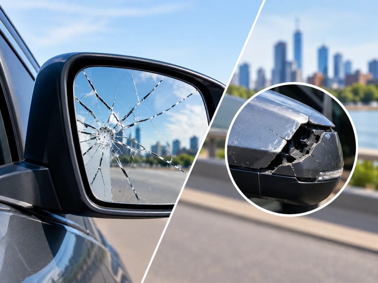 Cracked Glass or Broken Housing? A Guide to Diagnosing Car Mirror Damage in Melbourne