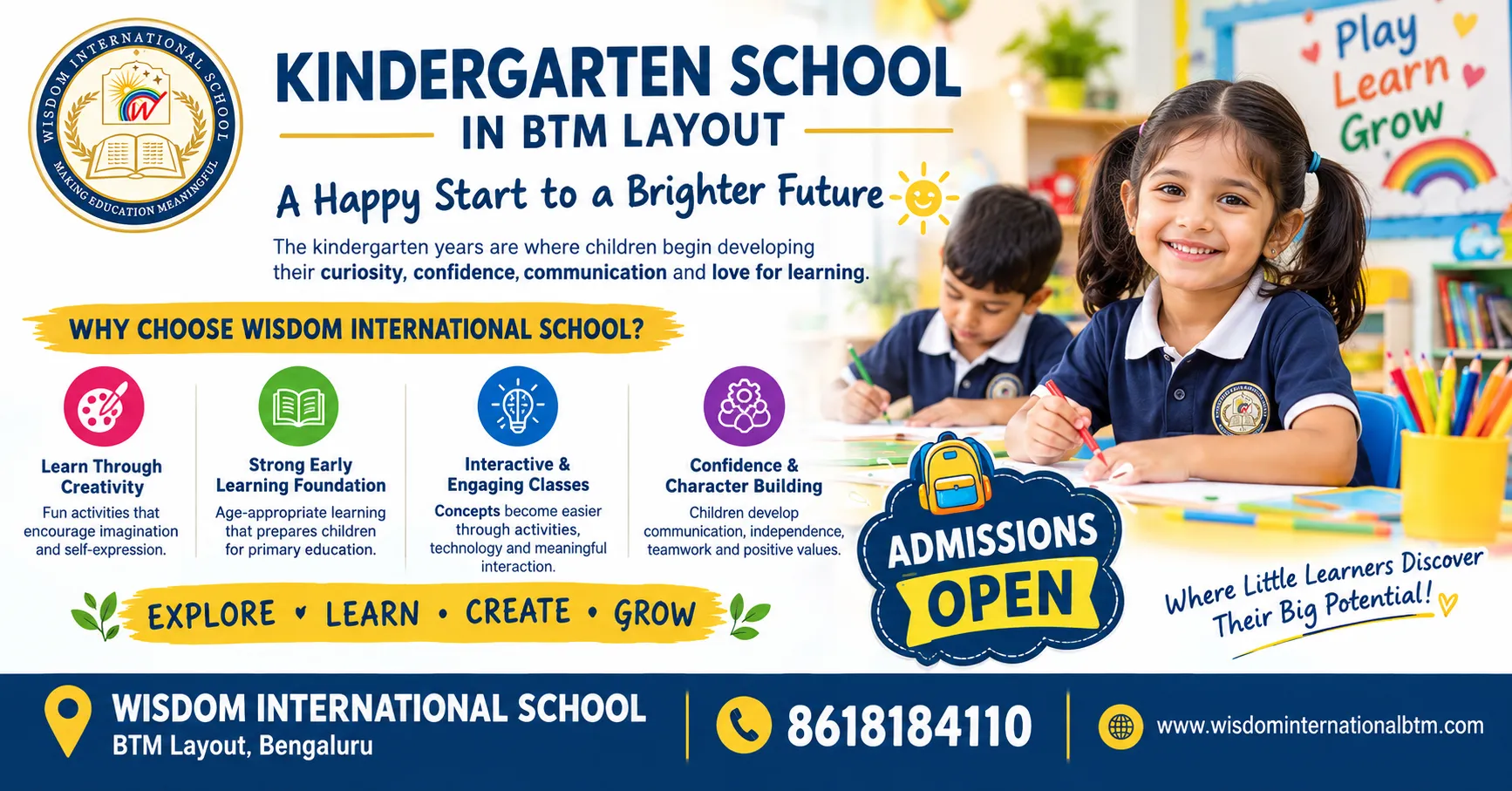 What Should Parents Look for When Exploring Schools in BTM Layout?