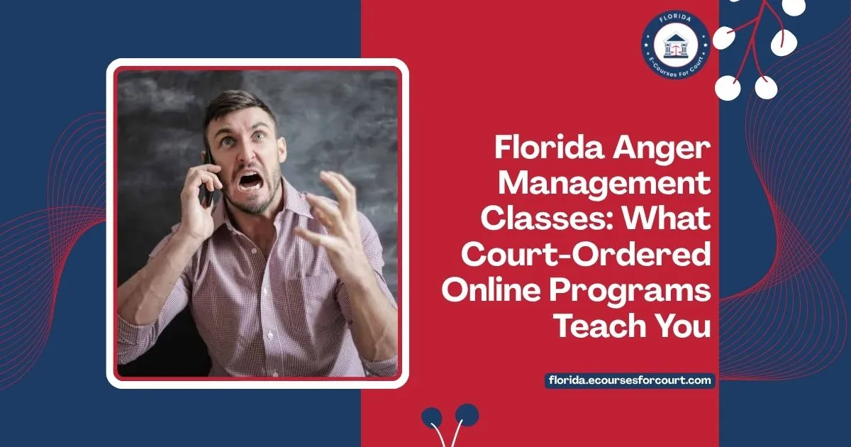 Florida Anger Management Classes: What Court-Ordered Online Programs Teach You