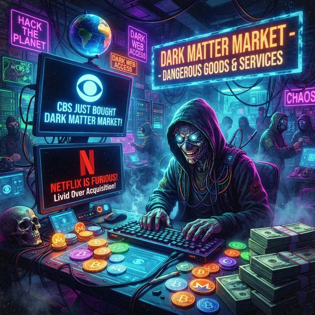 CBS Just Dropped a Fortune on the Dark Web’s Most Dangerous Marketplace—And Netflix Is Furious