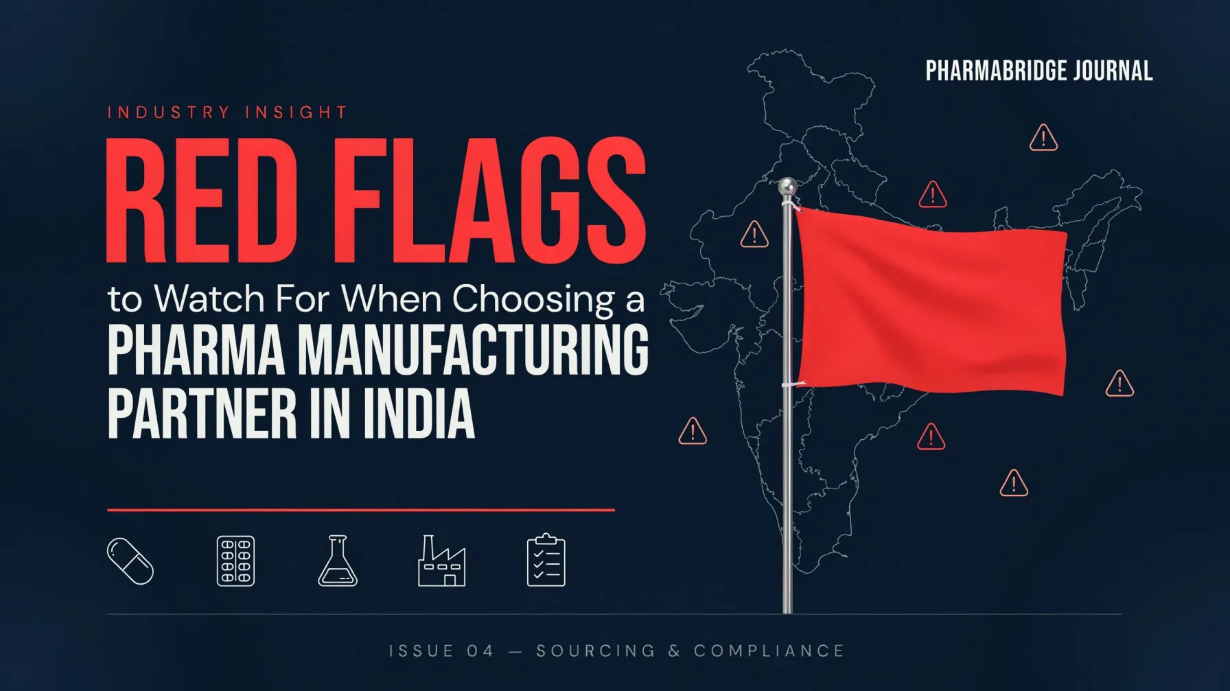 Red Flags to Watch for When Choosing a Pharma Manufacturing Partner in India
