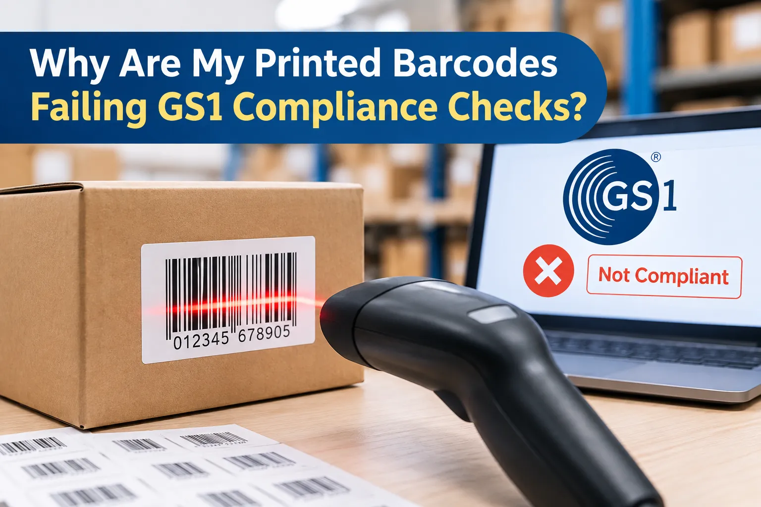 Why Are My Printed Barcodes Failing GS1 Compliance Checks?