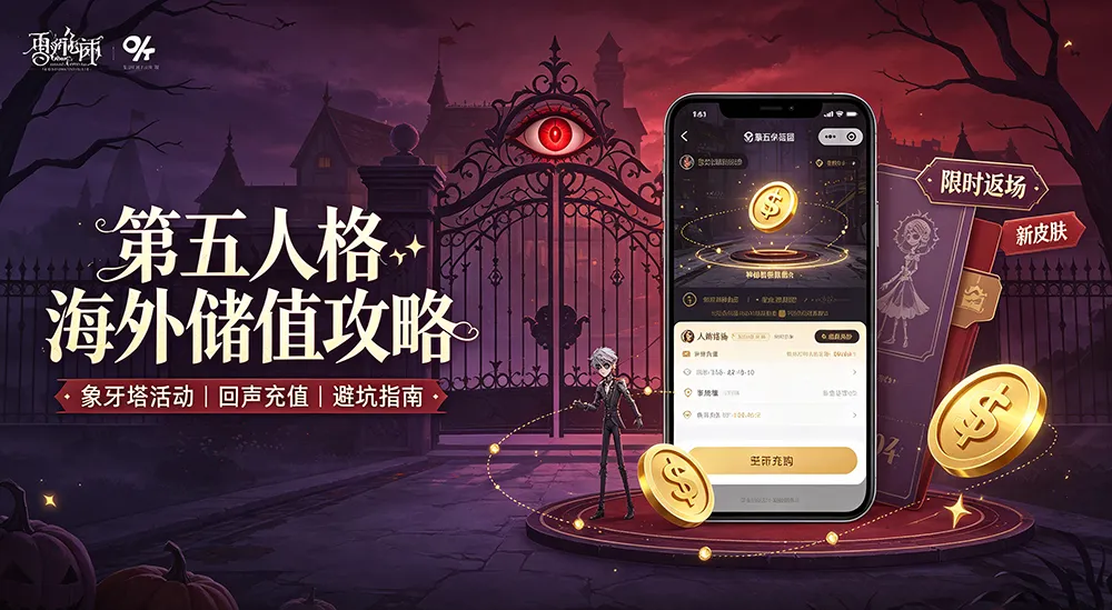 第五人格新活动来袭，海外玩家回声储值完整攻略
