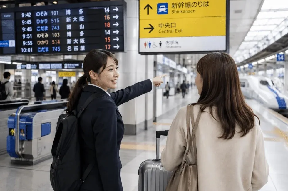 Station Navigation Help in Japan for Easier and More Confident Travel