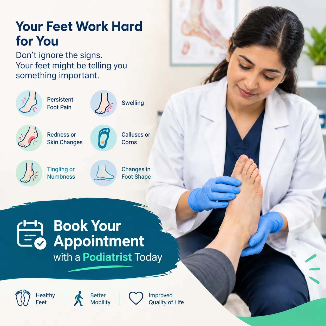 Don't Ignore These Symptoms: Talk to a Podiatrist Today