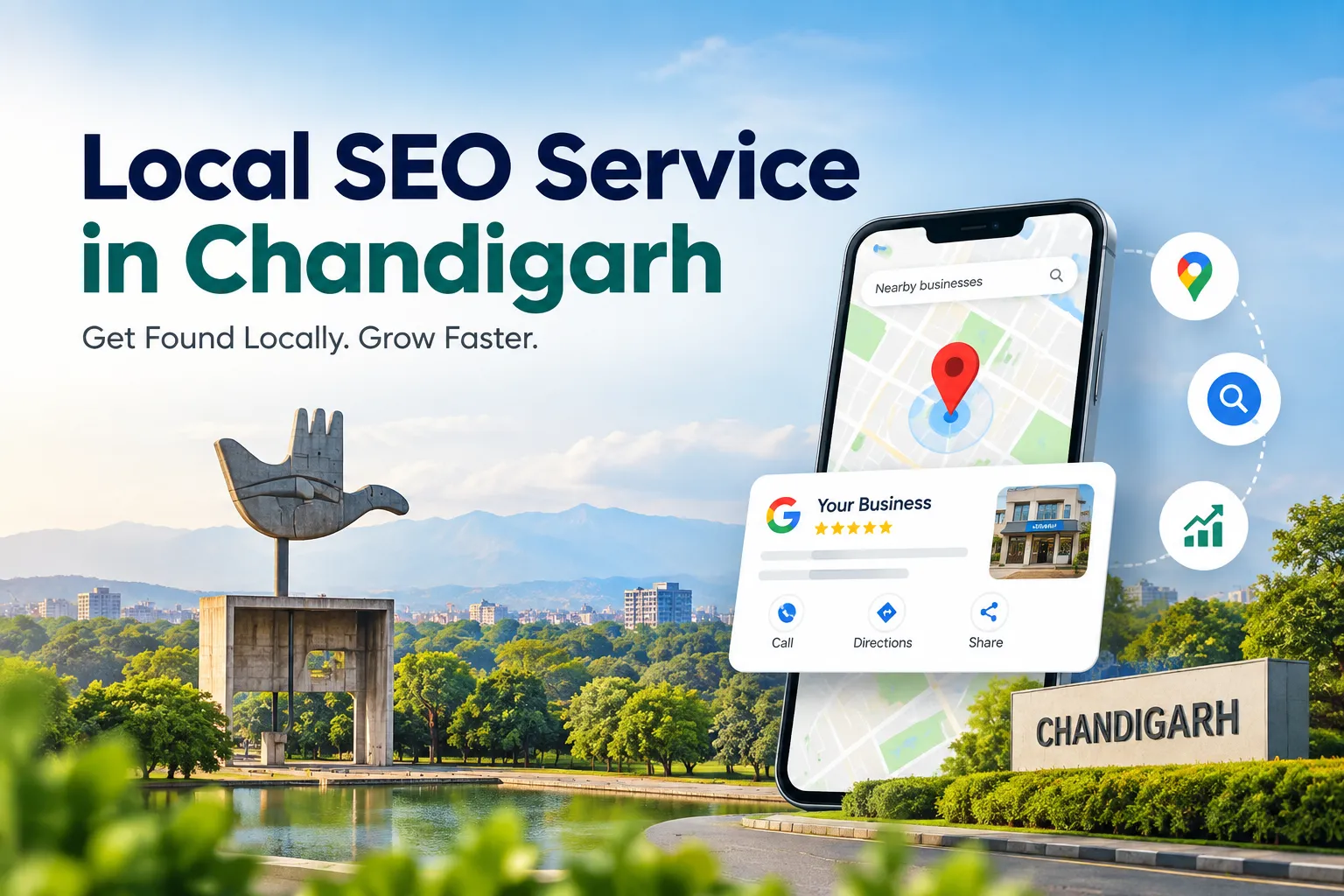 Local SEO Service in Chandigarh: The 2026 Guide to Google Maps, AI Overviews & More Customers