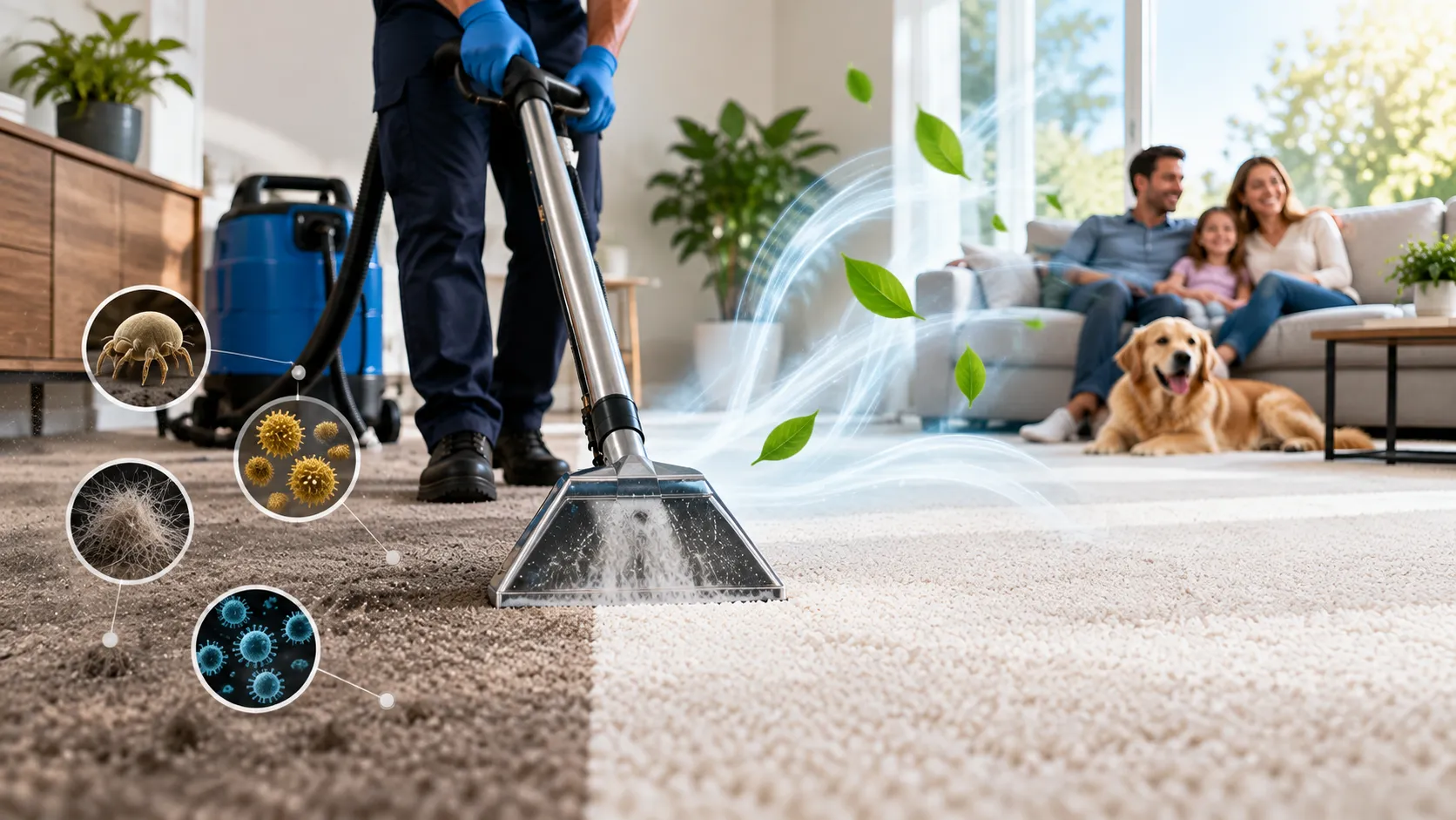 Can Professional Carpet Cleaning Improve Indoor Air Quality?
