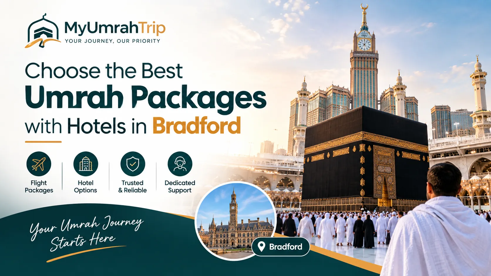 How to Choose the Best Umrah Packages with Hotels in Bradford