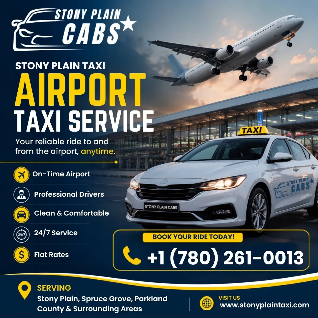 Best Taxi Service in Spruce Grove for Local and Airport Rides