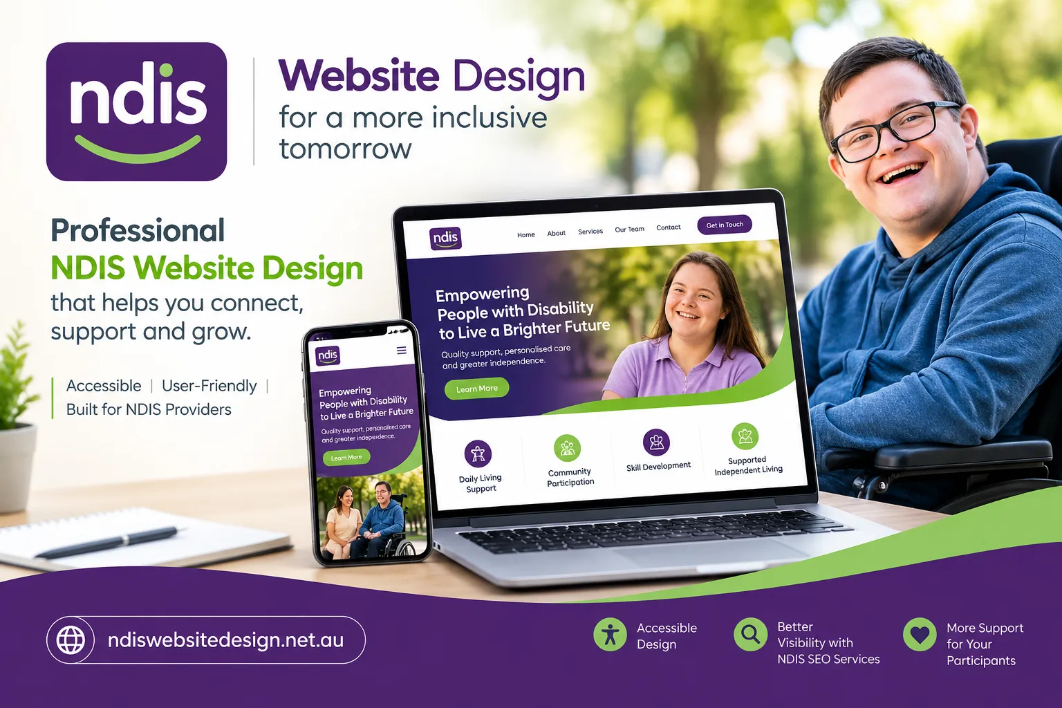 Why Is NDIS Website Design Important for Growing Your NDIS Business?