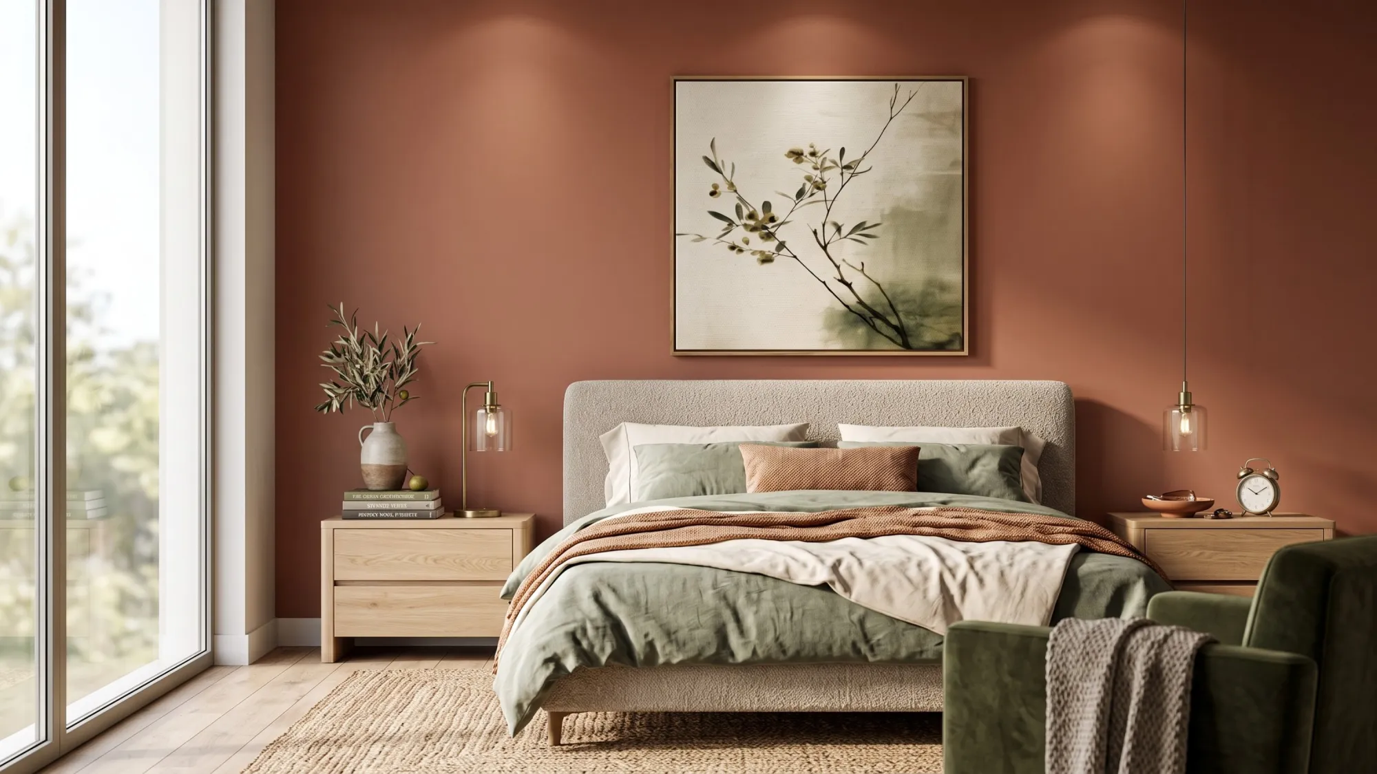 Above the Bed: How the Right Wall Art Finishes a Bedroom