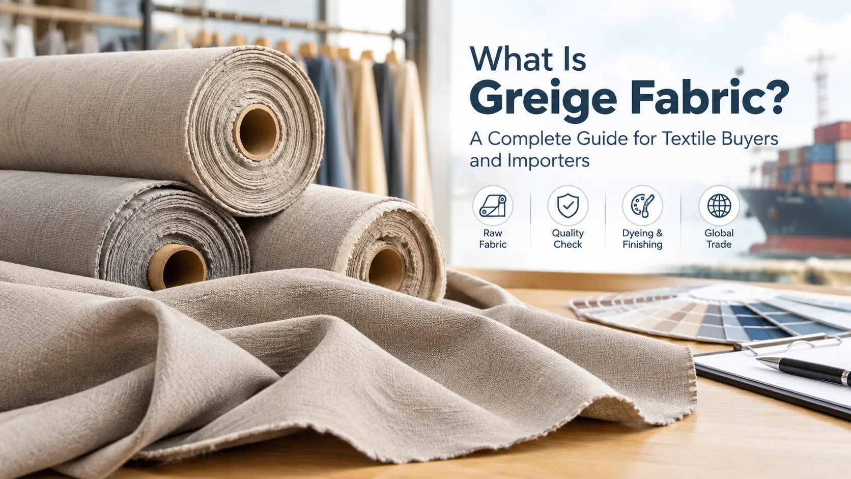 What Is Greige Fabric? A Complete Guide for Textile Buyers and Importers