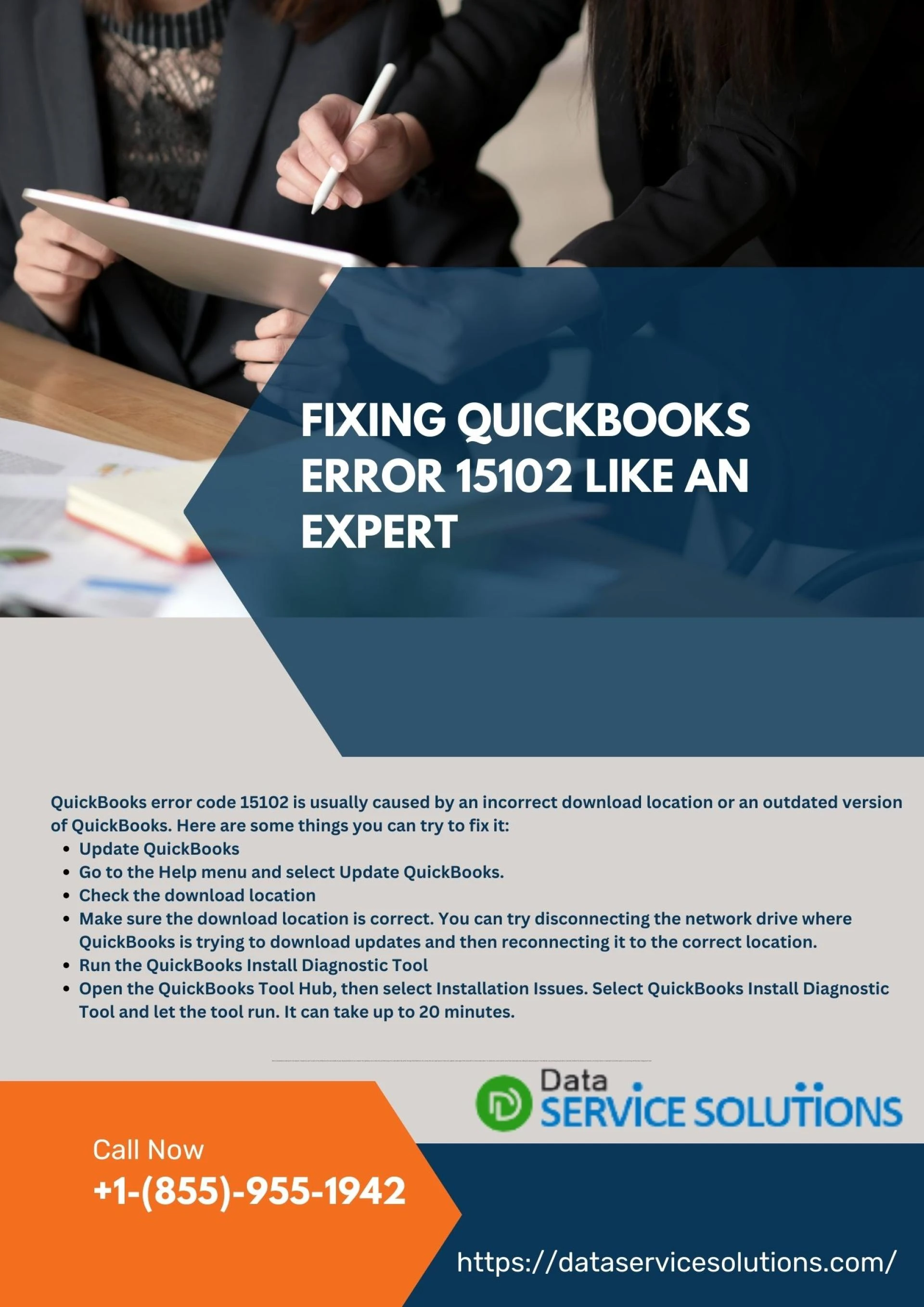 Fixing QuickBooks error 15102 like an expert