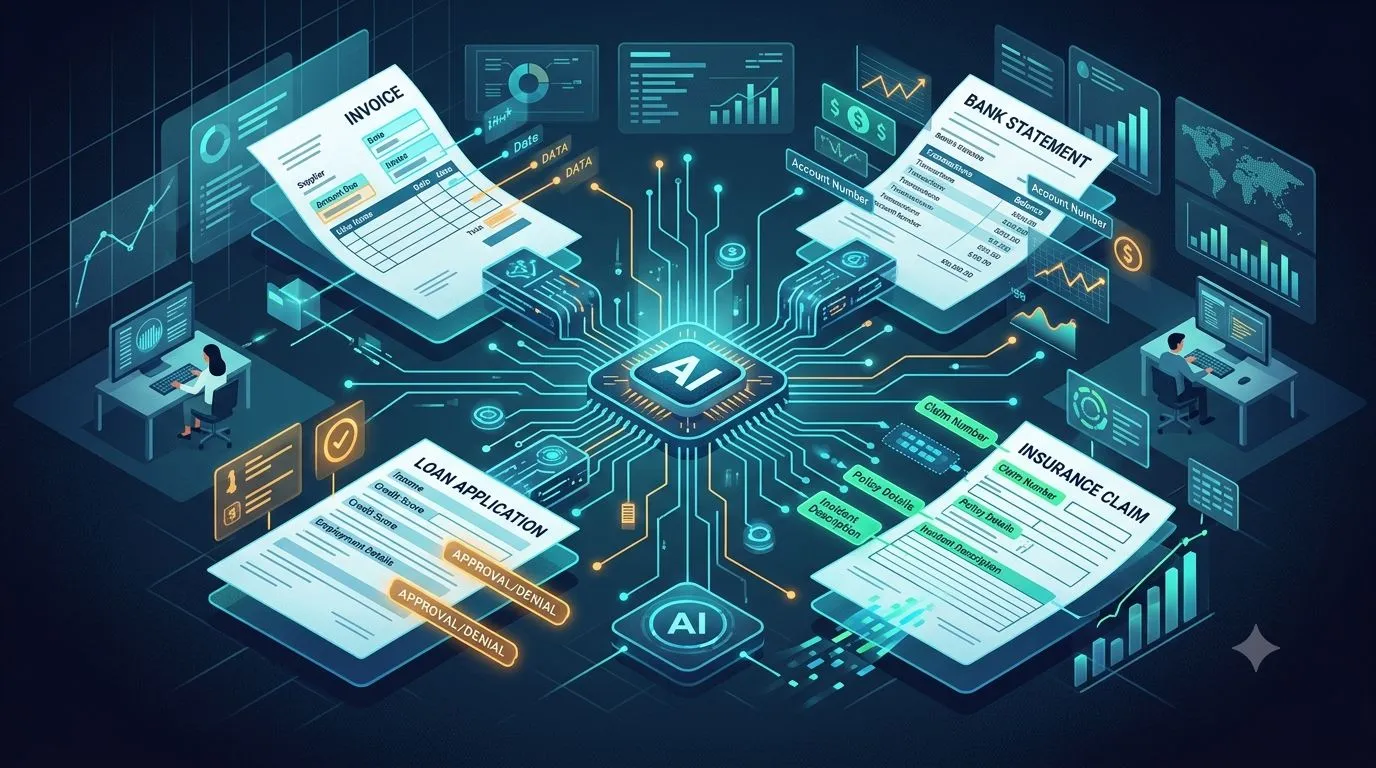 How AI Helps Process Invoices, Bank Statements, Claims, and Loan Documents