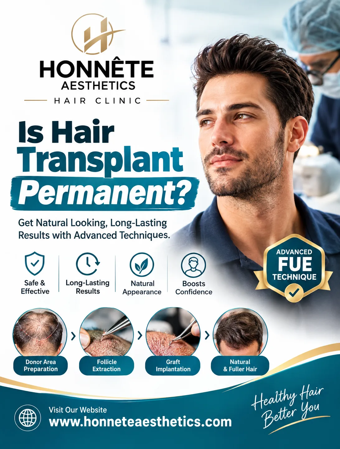 Is Hair Transplant Permanent? Real Science, Real Answers
