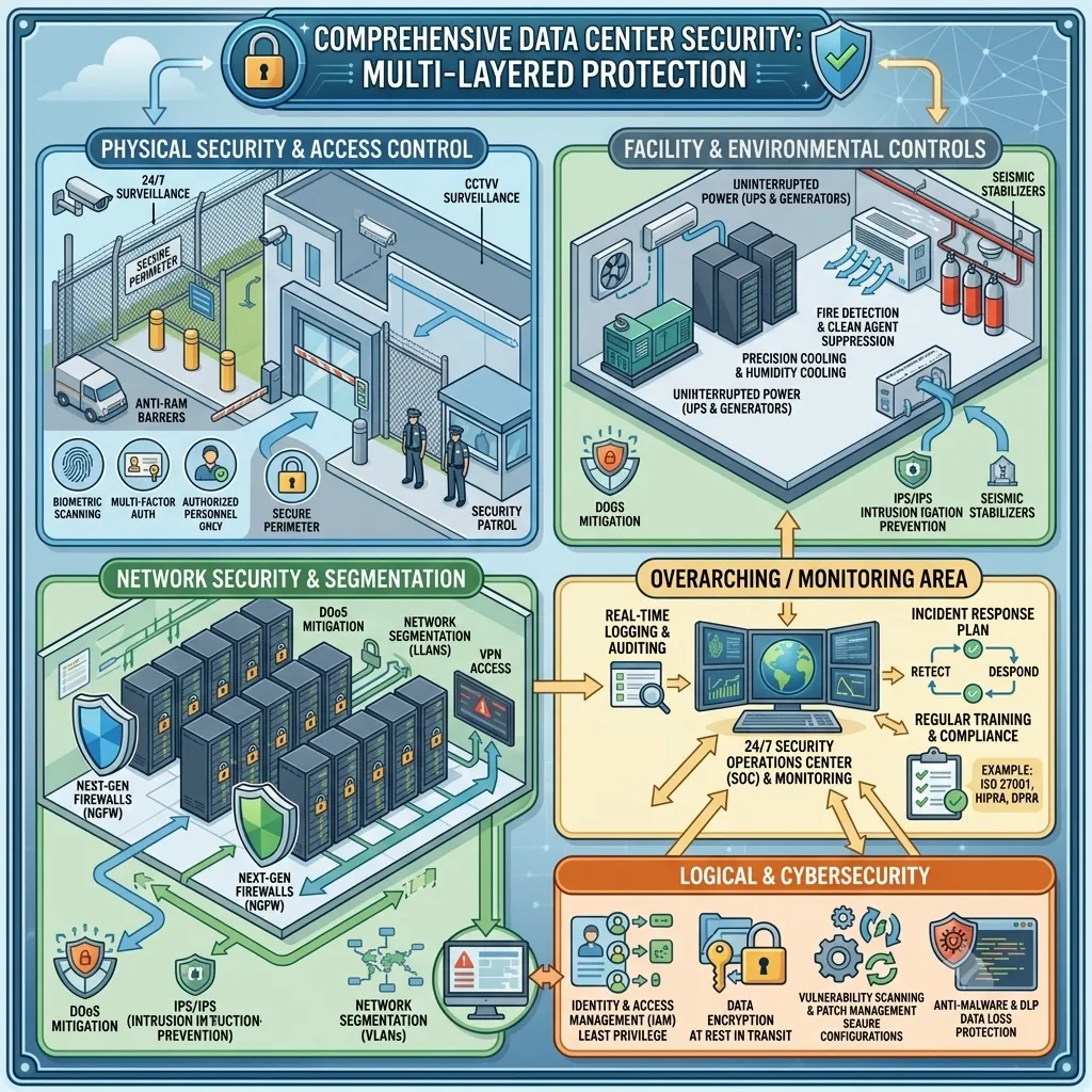 Data Center Security for Financial Institutions in Kuwait & GCC