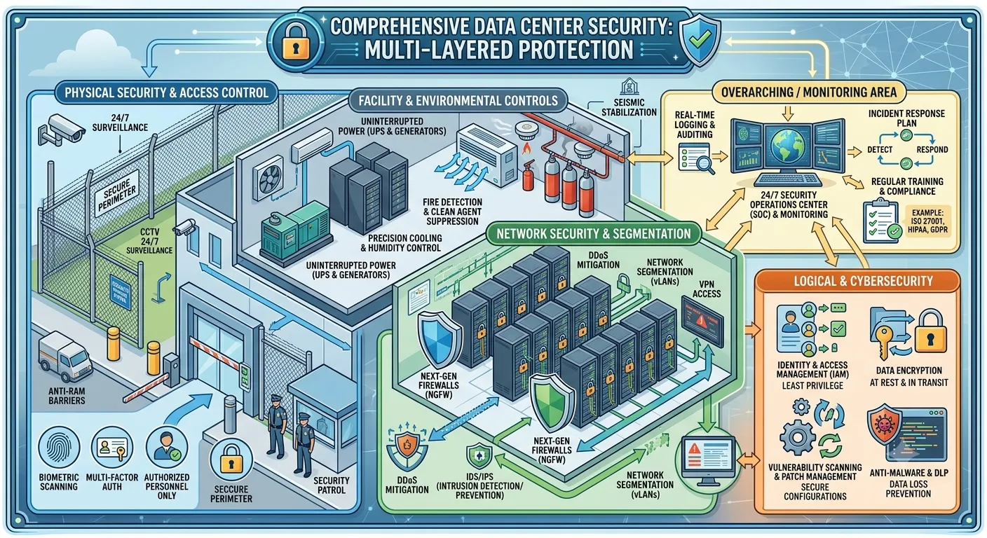 Data Center Security for Financial Institutions in Kuwait & GCC