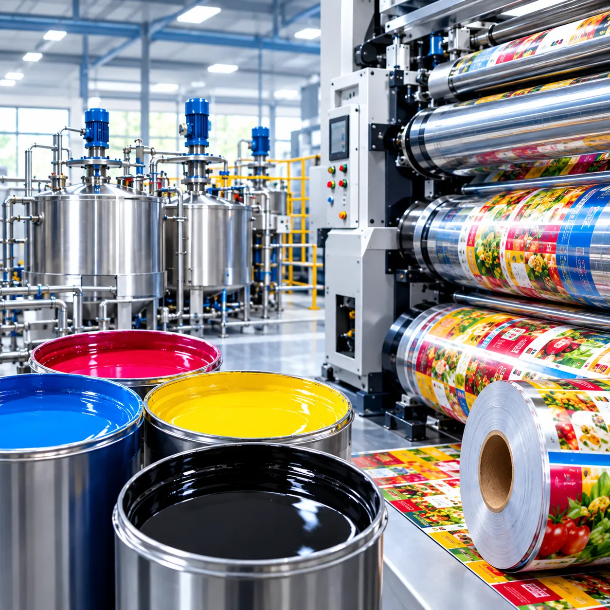 Gravure Ink Manufacturing Company in India: How Quality Control Impacts Print Performance