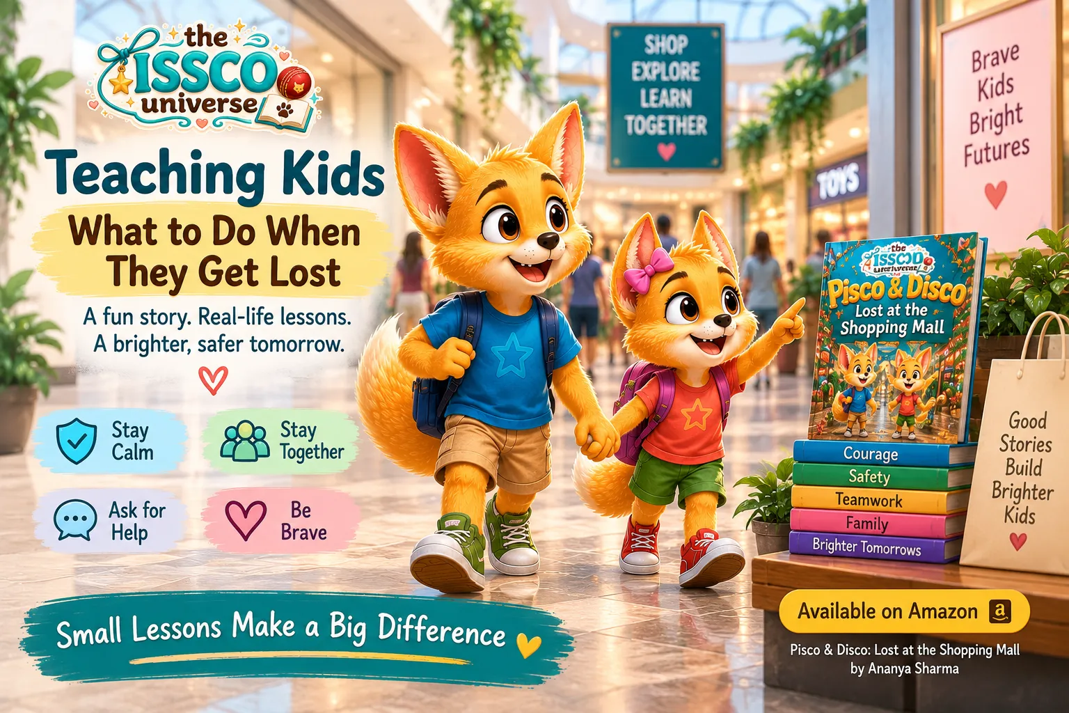 Pisco & Disco: A Children’s Story That Makes Everyday Lessons Meaningful