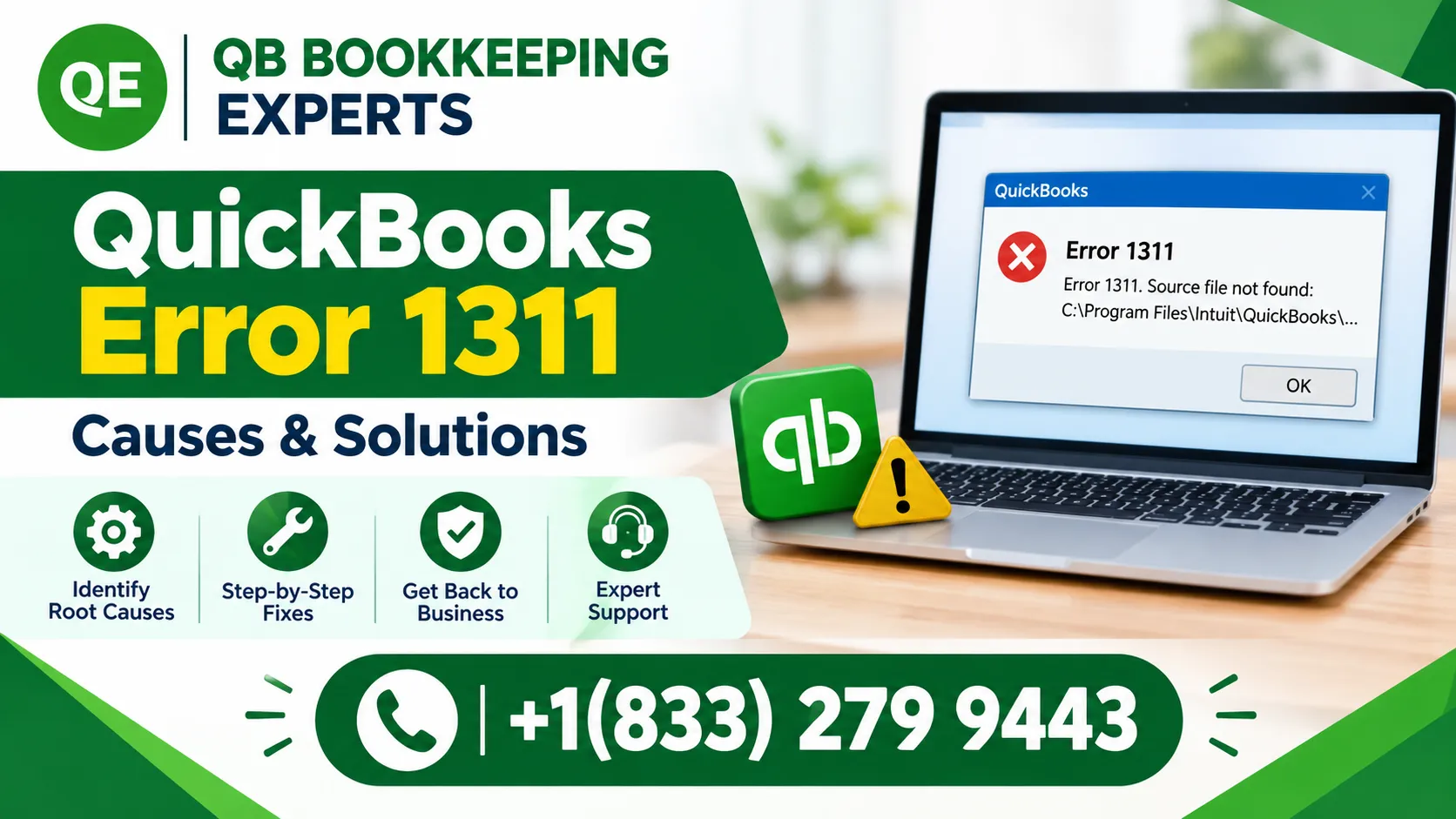 Why Does QuickBooks Error 1311 Occur? Causes and Fixes