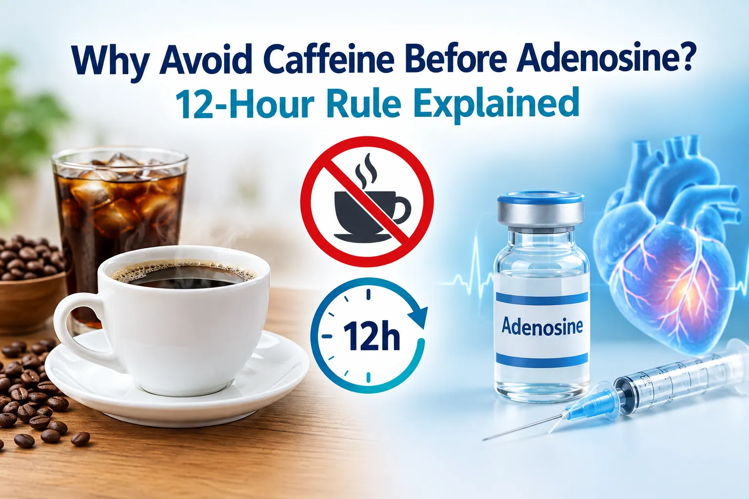 Why Avoid Caffeine Before Adenosine? 12-Hour Rule Explained