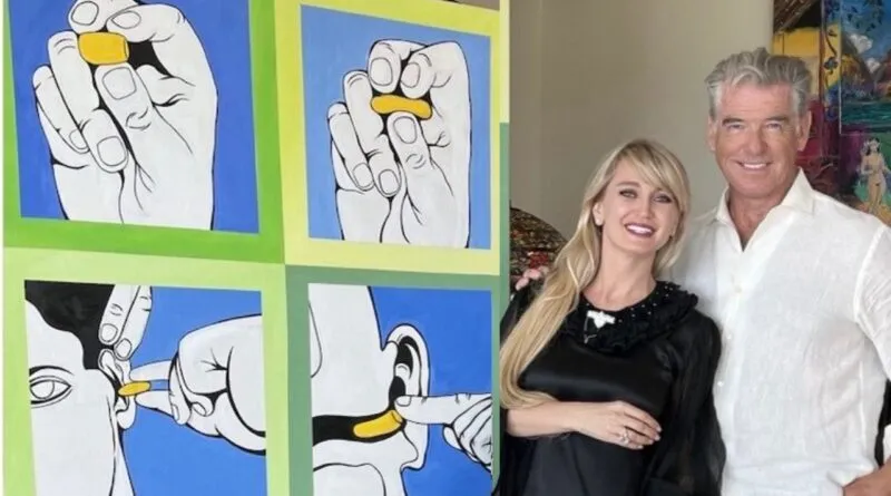 Why a Painting of Yellow Earplugs Means So Much to Marina Acton
