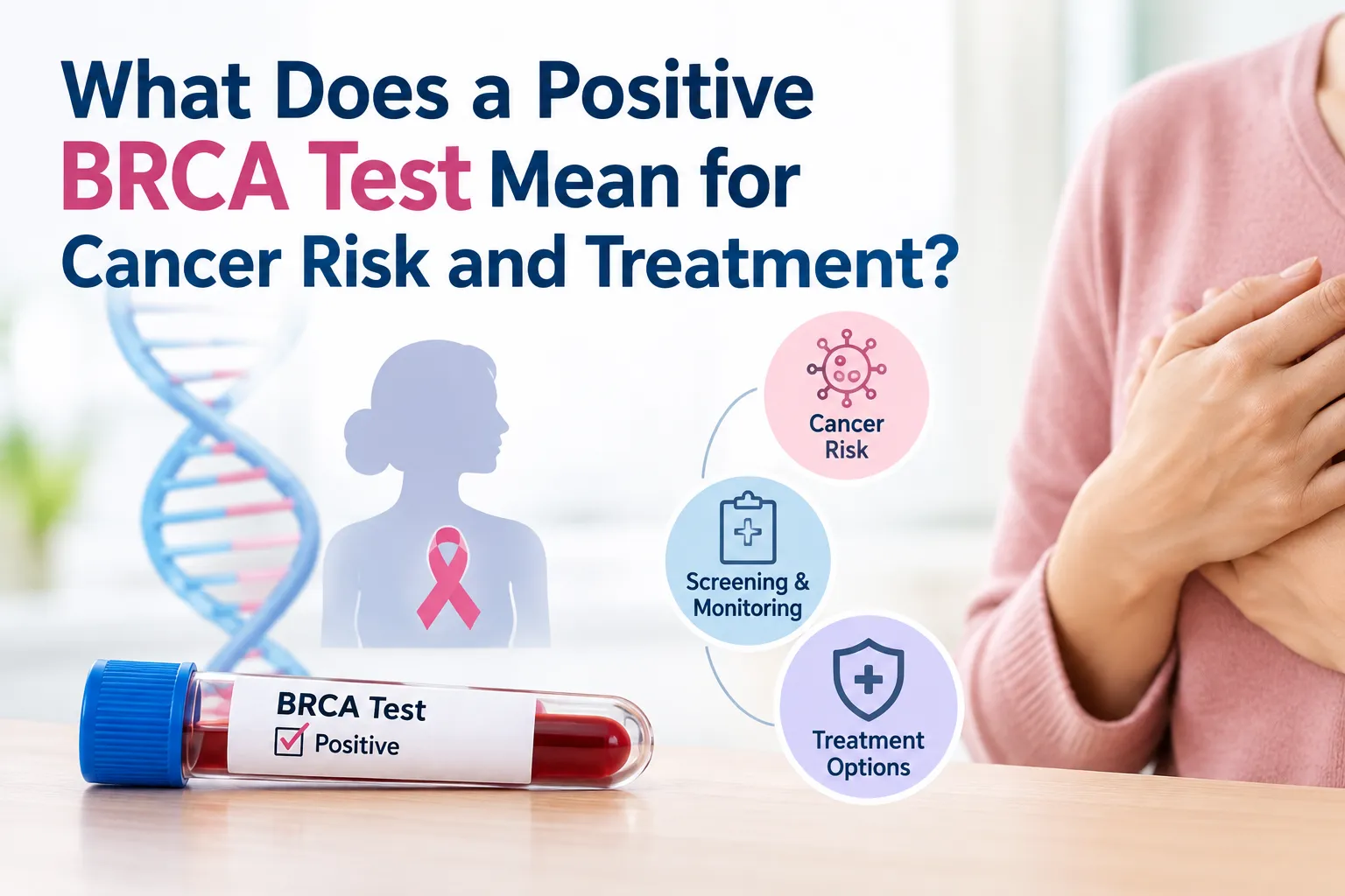 What Does a Positive BRCA Test Mean for Cancer Risk and Treatment?