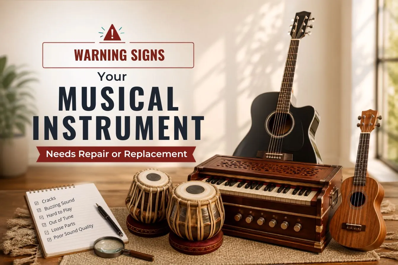 5 Warning Signs That Your Musical Instrument Needs Attention