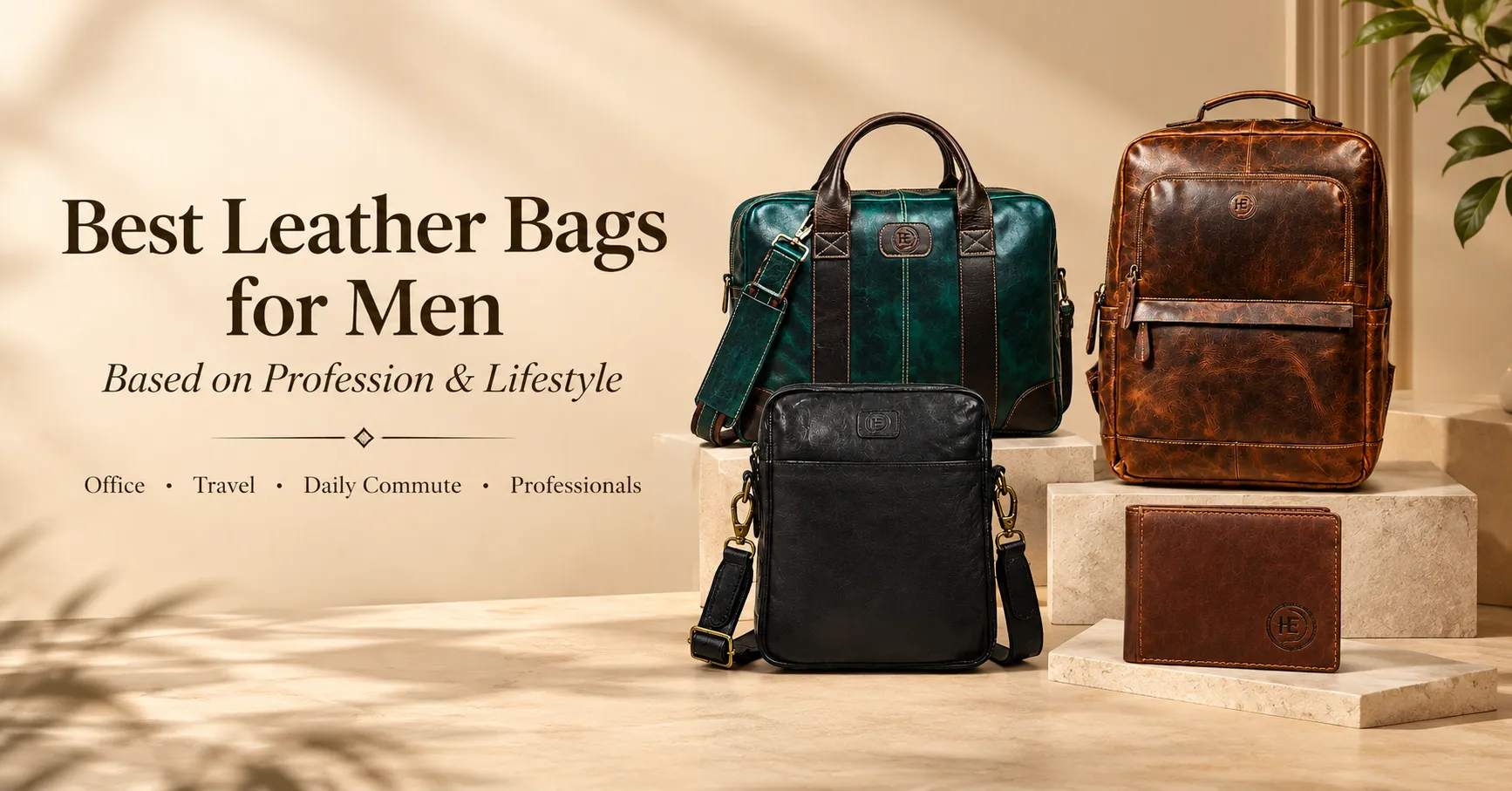 Leather Bags for Men: How to Build a Smart Bag Collection for Every Occasion