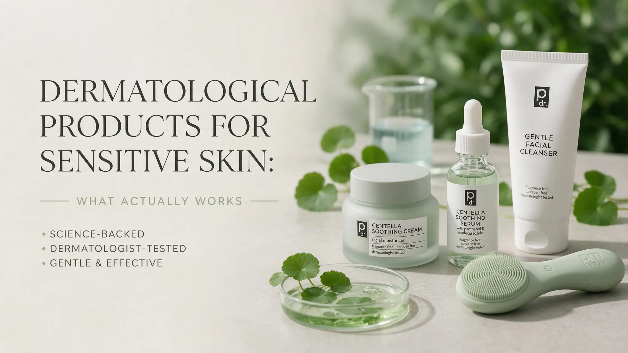 Dermatological Products for Sensitive Skin: What Actually Works