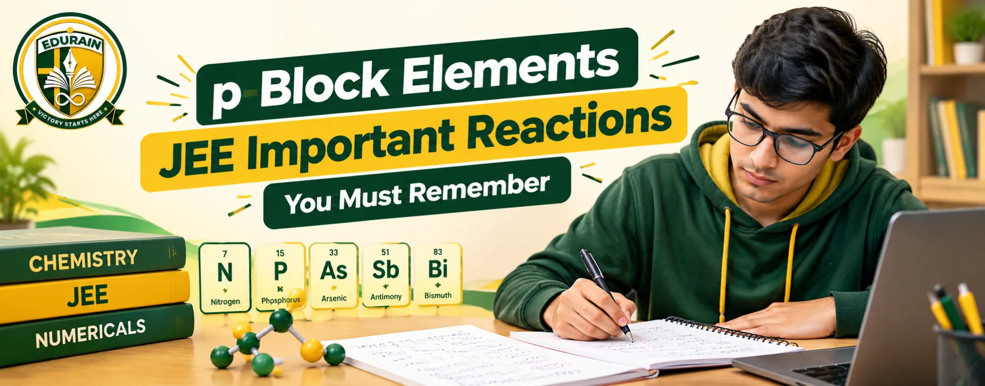 p-Block Elements JEE Important Reactions You Must Remember