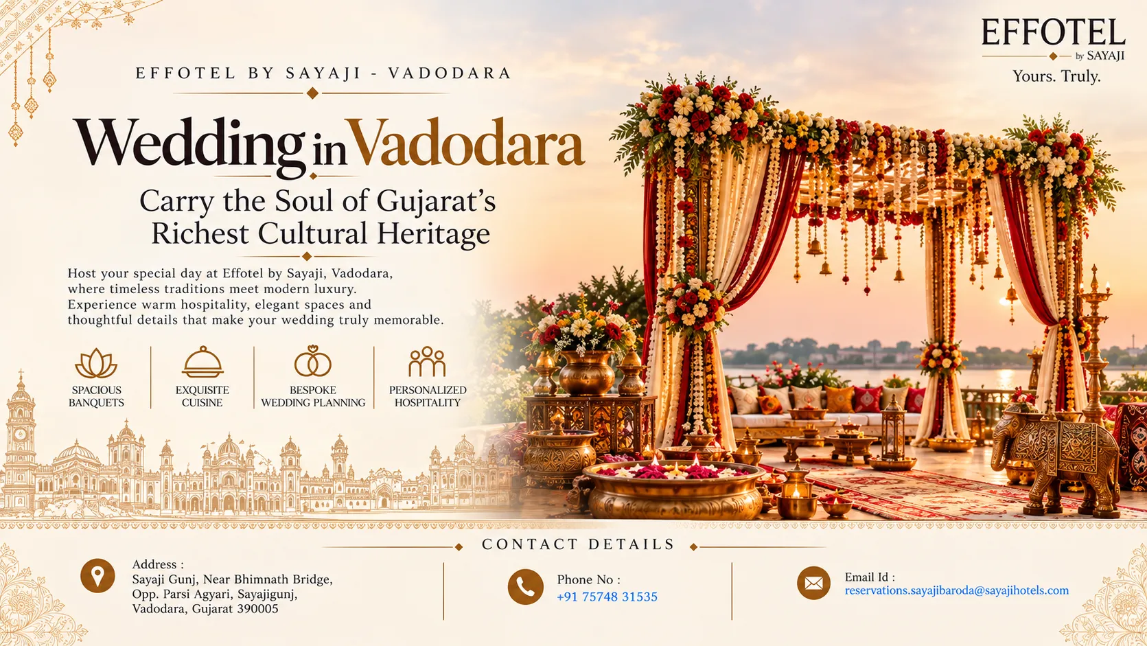 Why Does a Wedding in Vadodara Carry the Soul of Gujarat's Richest Cultural Heritage?