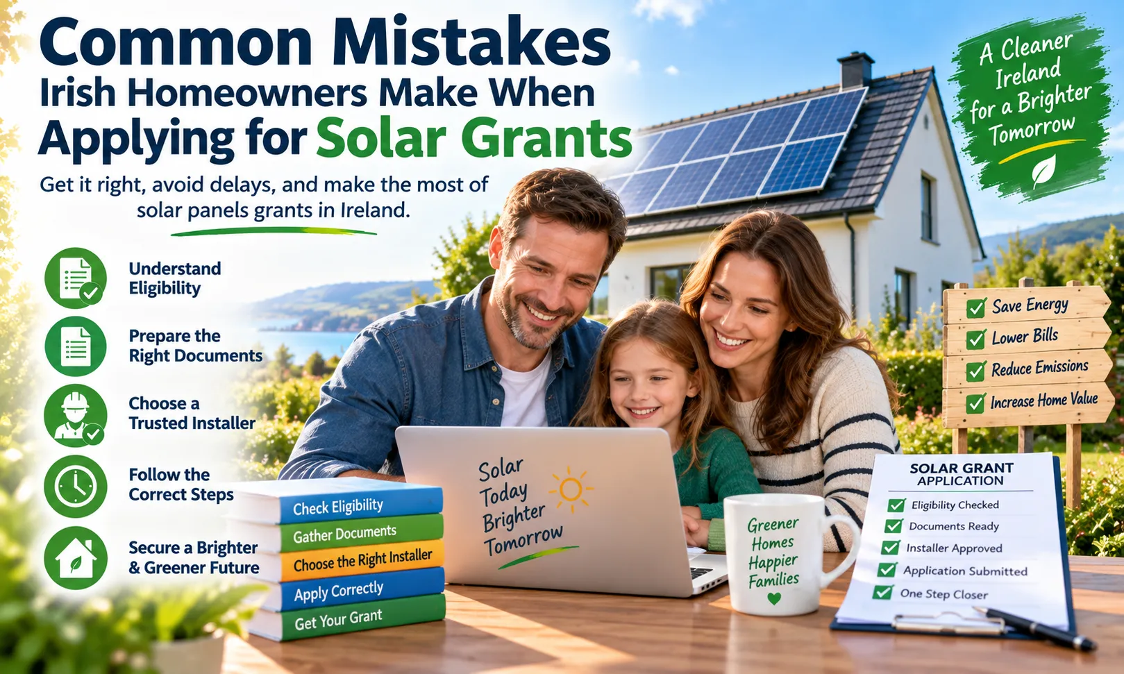 Common Mistakes Irish Homeowners Make When Applying for Solar Grants