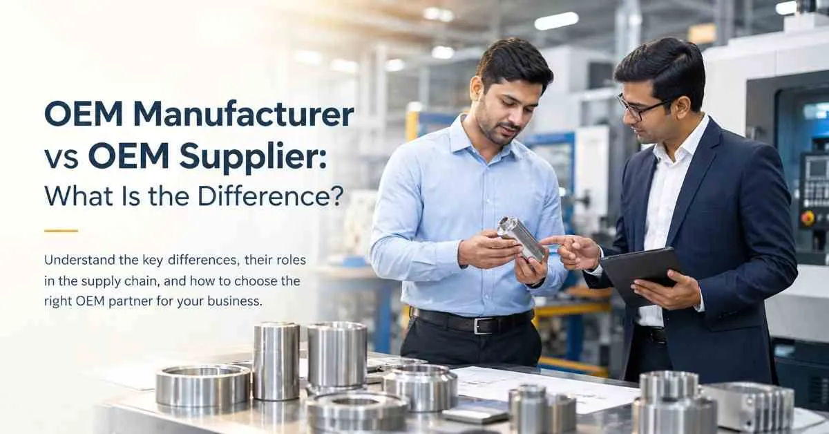 OEM Manufacturer vs OEM Supplier: What Is the Difference?