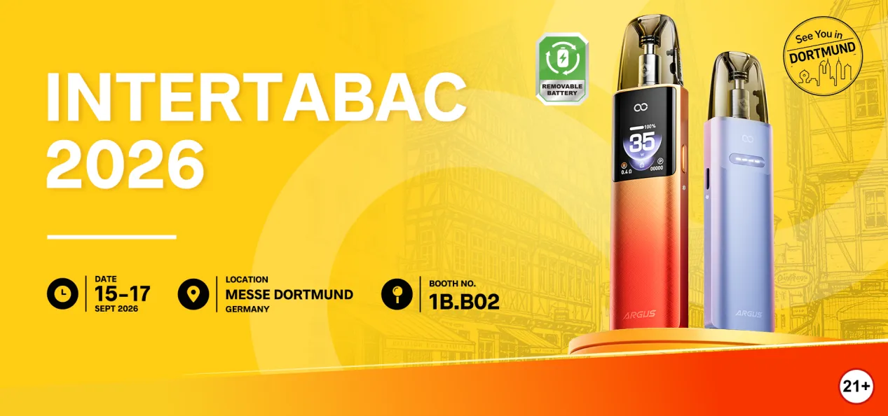 VOOPOO bringt den MAGIC POD zur InterTabac 2026 nach Deutschland