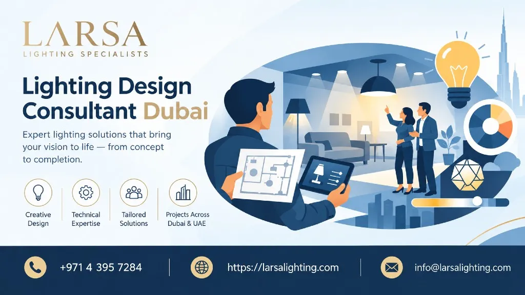 Modern Lighting Ideas from a Lighting Design Consultant Dubai