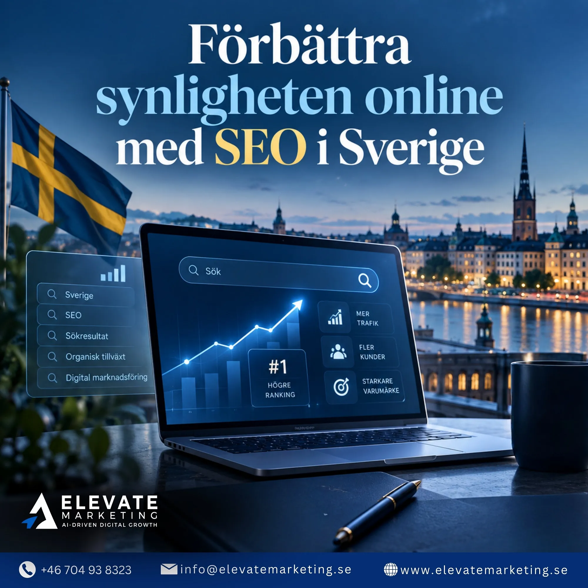 Förbättra synligheten online med SEO i Sverige
