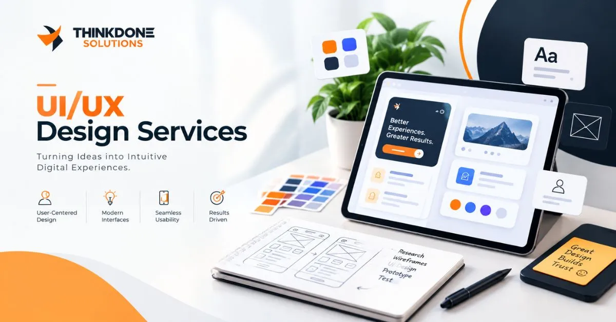 UI/UX Design Services Guide: How It Works & Why It Matters?