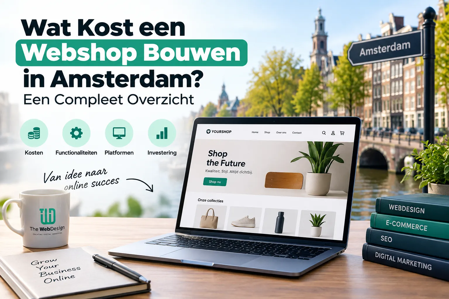 Wat Kost een Webshop Bouwen in Amsterdam? Een Compleet Overzicht
