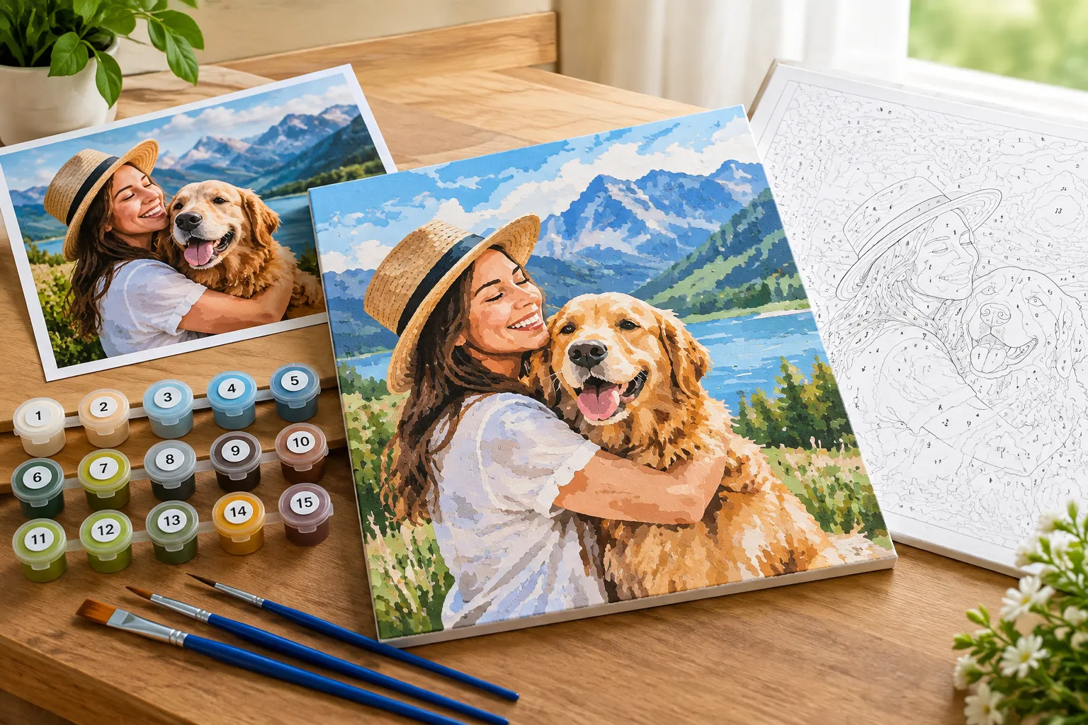 Why Are Paint Numbers Custom Kits a Creative Way to Personalise Your Artwork?
