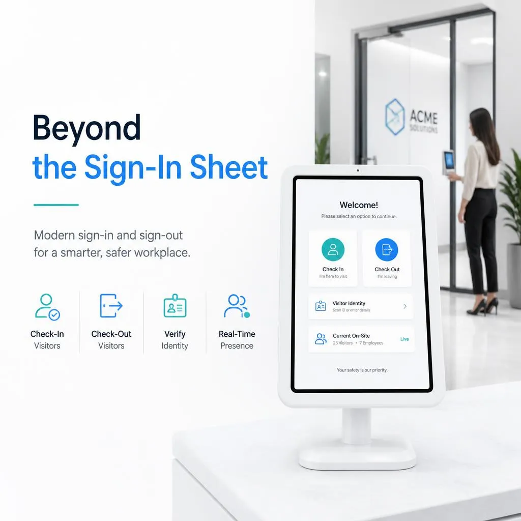 What If Your Sign In Sheet Could Actually Protect Your Workplace?
