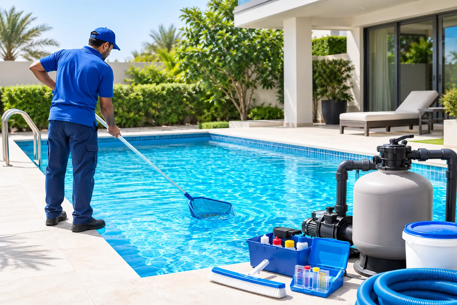 Residential Pool Maintenance: What Causes Low Water Pressure?